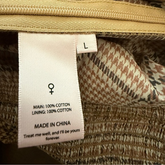 NWT Selkie Pheasant Bunny Romper in Plaid - Size Large - Picture 7 of 9